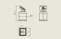 Integrovaný tiltmetr JMQJ-7315RTU obrázek 6