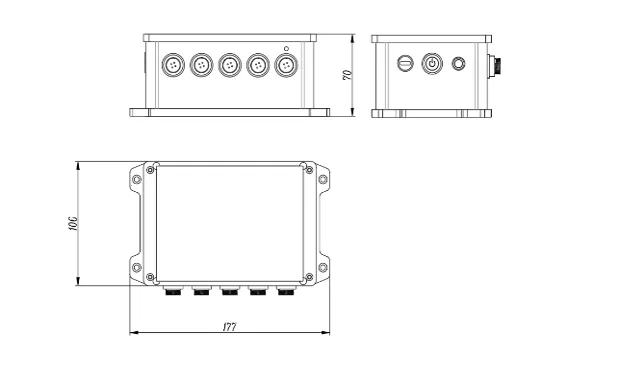 Integrovaný komplexní akviziční modul JMZX-4/8GH-RTU image 6