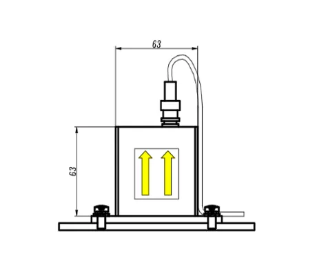 Akcelerometr (jednoosý) JMCZ-2081 obrázek 6