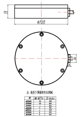 Zemní tlaková buňka (typ VW a Smart) JMZX-50XXAT/ATM obrázek 6